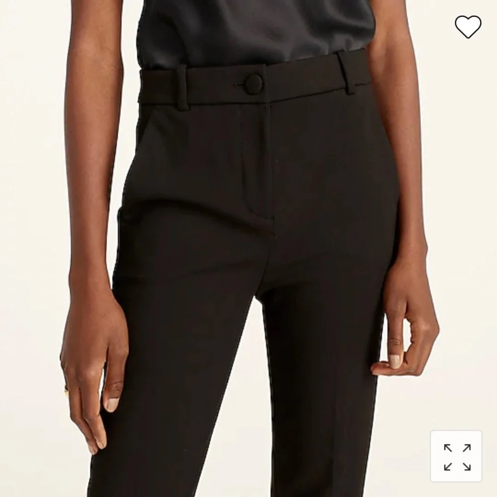 J. Crew High-rise Cameron Pants Size 6 Black - Picture 3 of 6